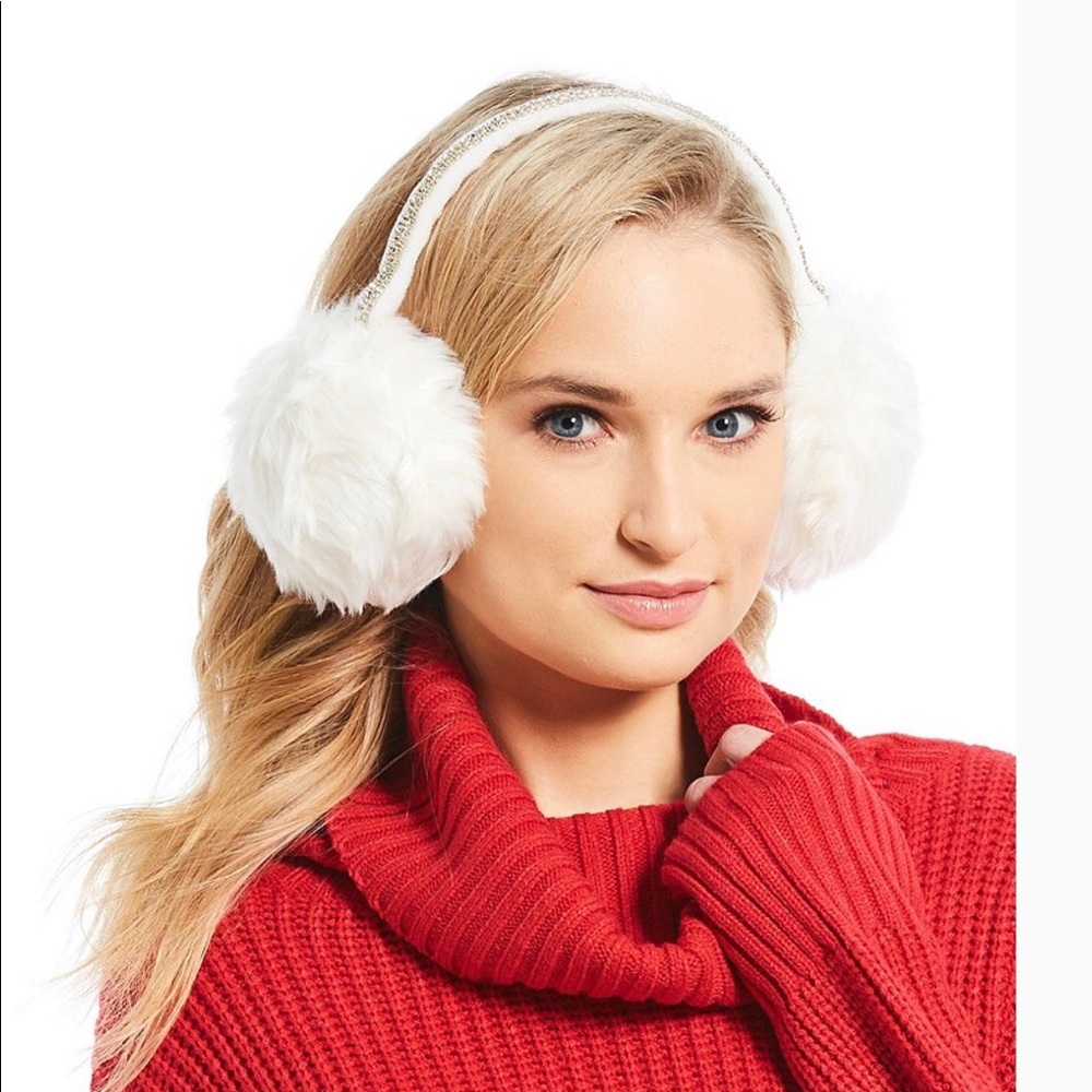 Faux fur ear muffs